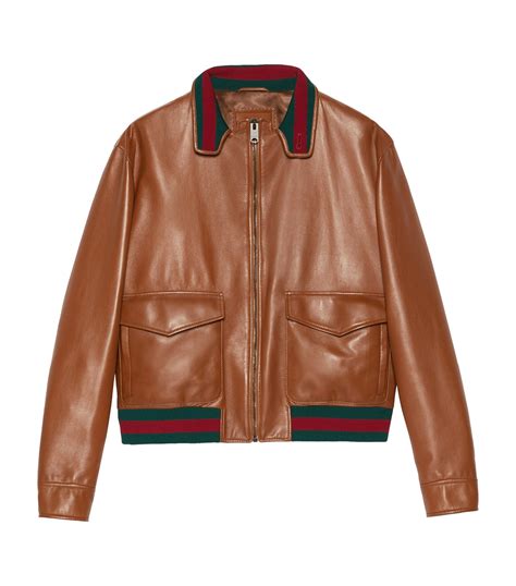 gucci bubble jacket mens|gucci leather bomber jacket.